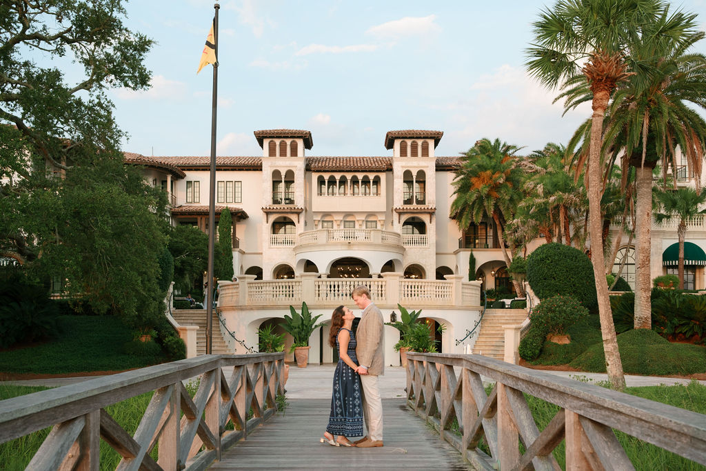 Sea Island Engagement Photography