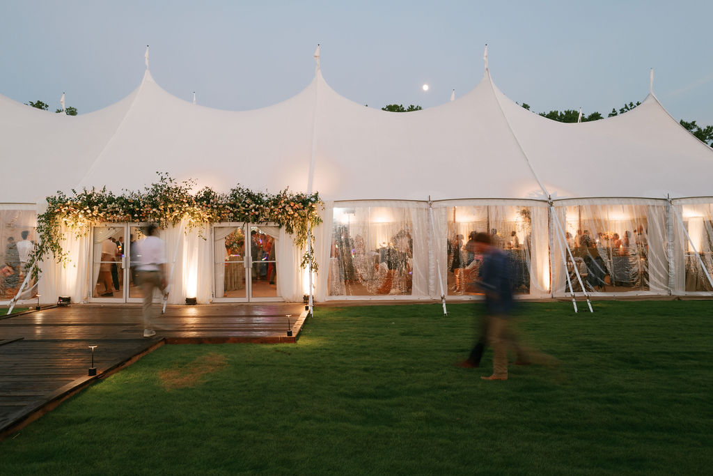 Southern lake wedding